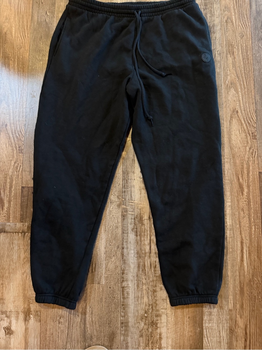 Victoria's Secret Black Women's Jogger Sweatpants Sz lg